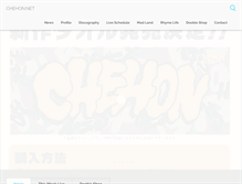 Tablet Screenshot of chehon.net
